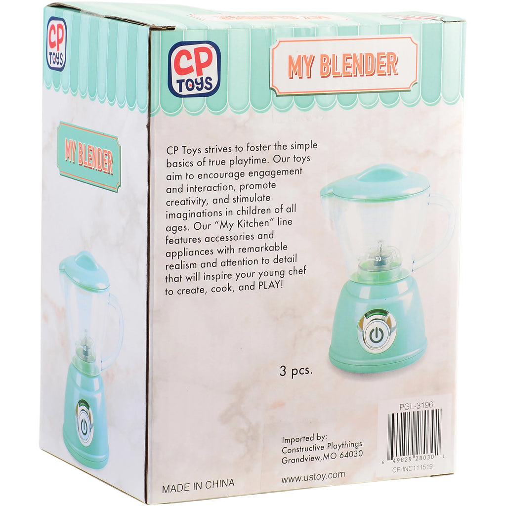 Blue 3-Piece Kitchen Appliance Playset U1587