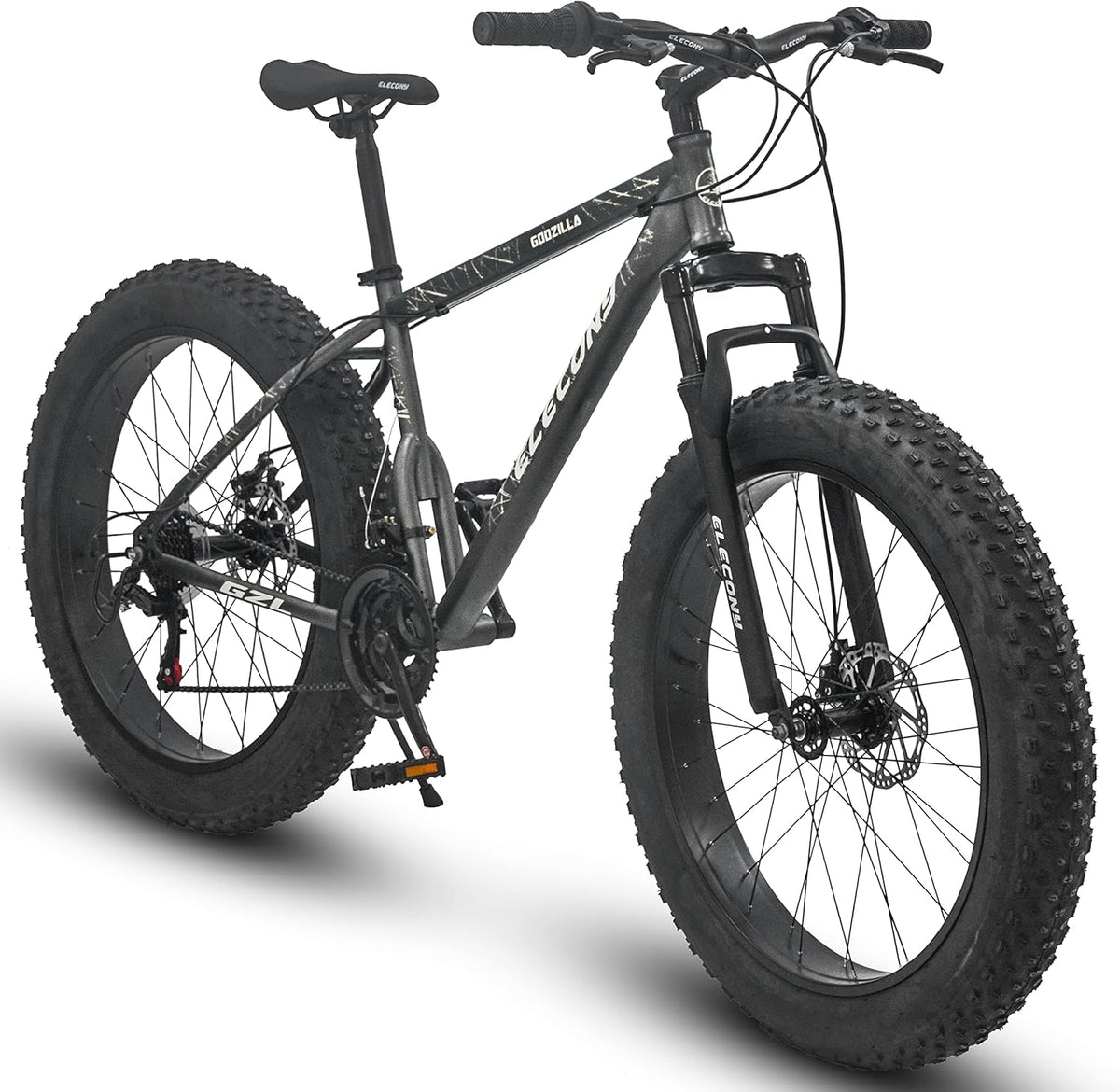 26 Inch Fat Tire Mountain Bike with Dual Disc Brake E30765
