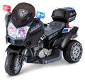 Black 6V Electric Ride On Motorcycle K247