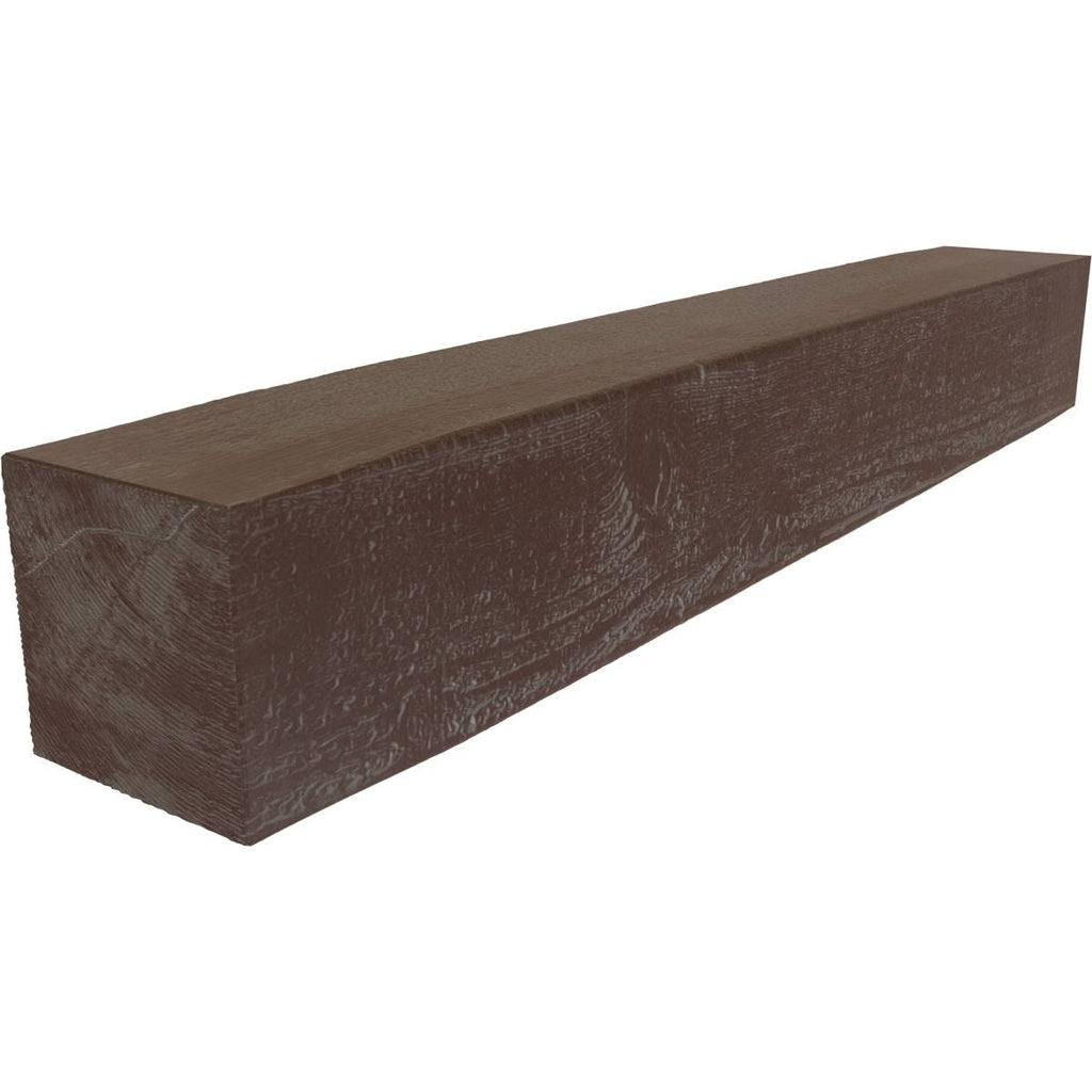 Rough Sawn Faux Wood Fireplace Mantel P266