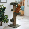 49-in Tree-Shaped Wooden Cat Tree R96215
