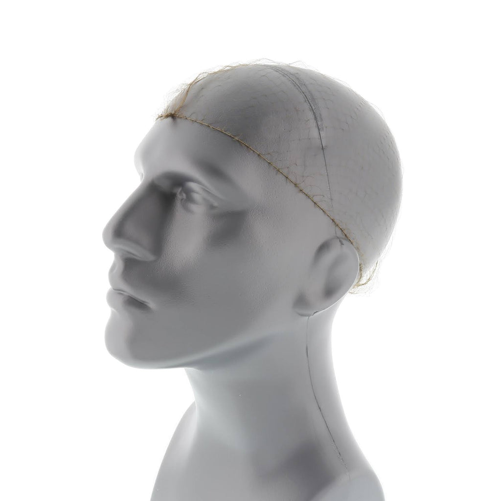 Light Brown Lightweight Nylon Hairnet, Case of 1440 W160