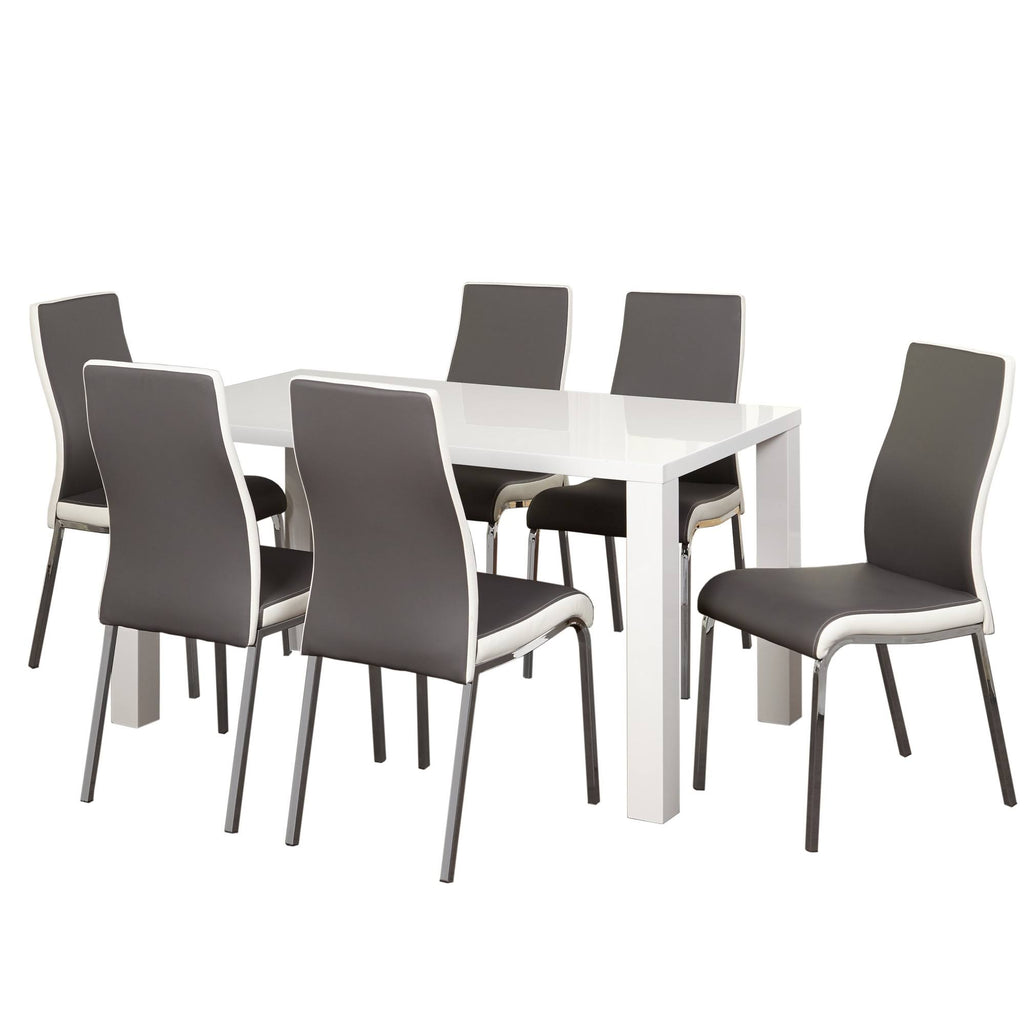 7-Piece Gray Dining Sets O23855