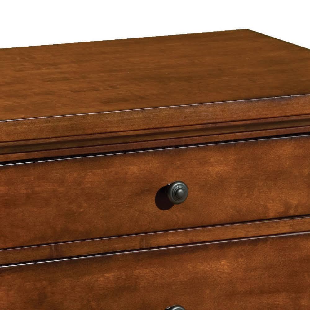 Brown Cherry Nightstand D8196