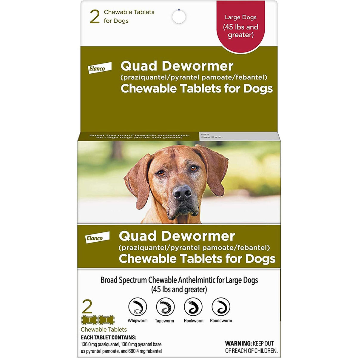 Large Dog Dewormer S959