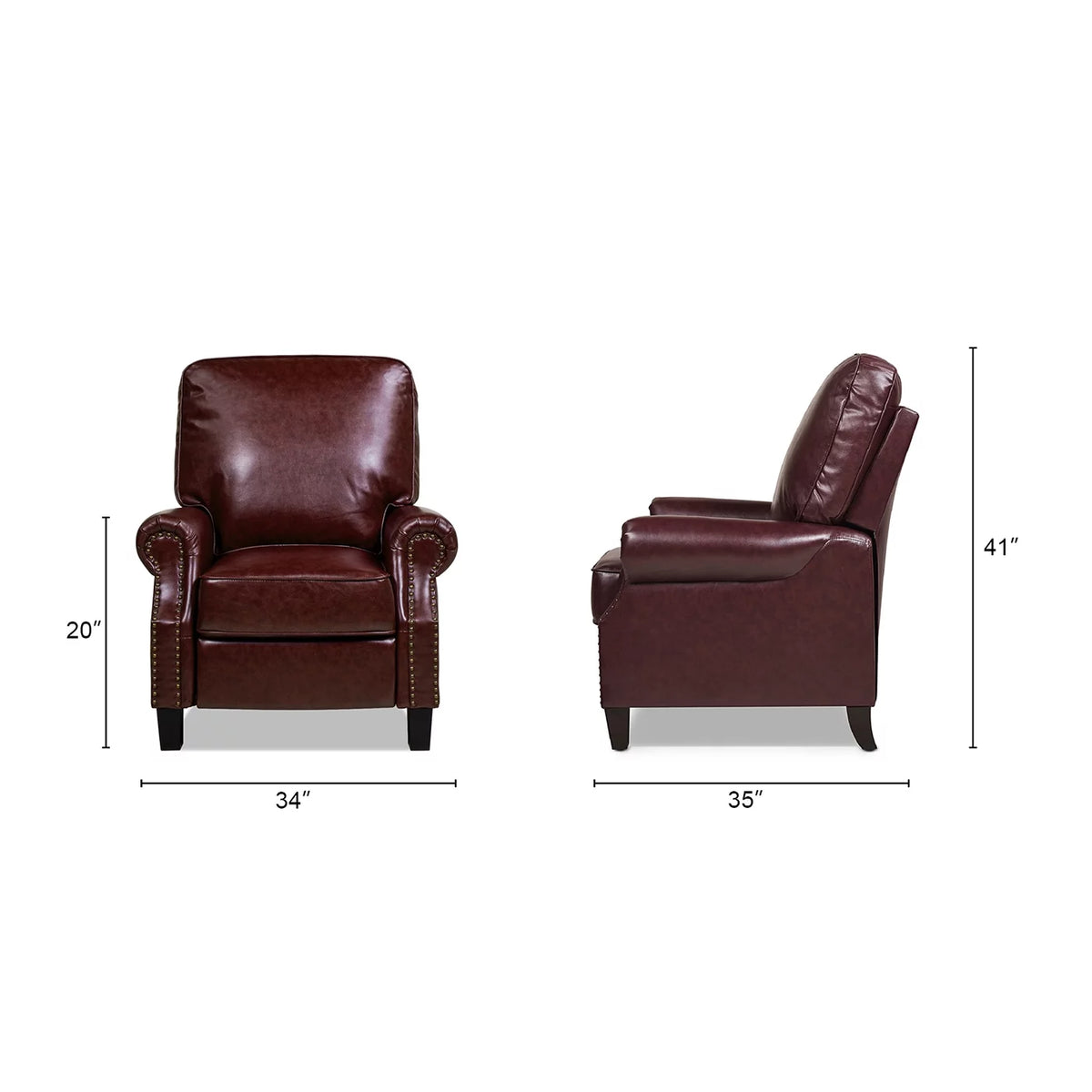 Manual Recliner Accent Chair T241211