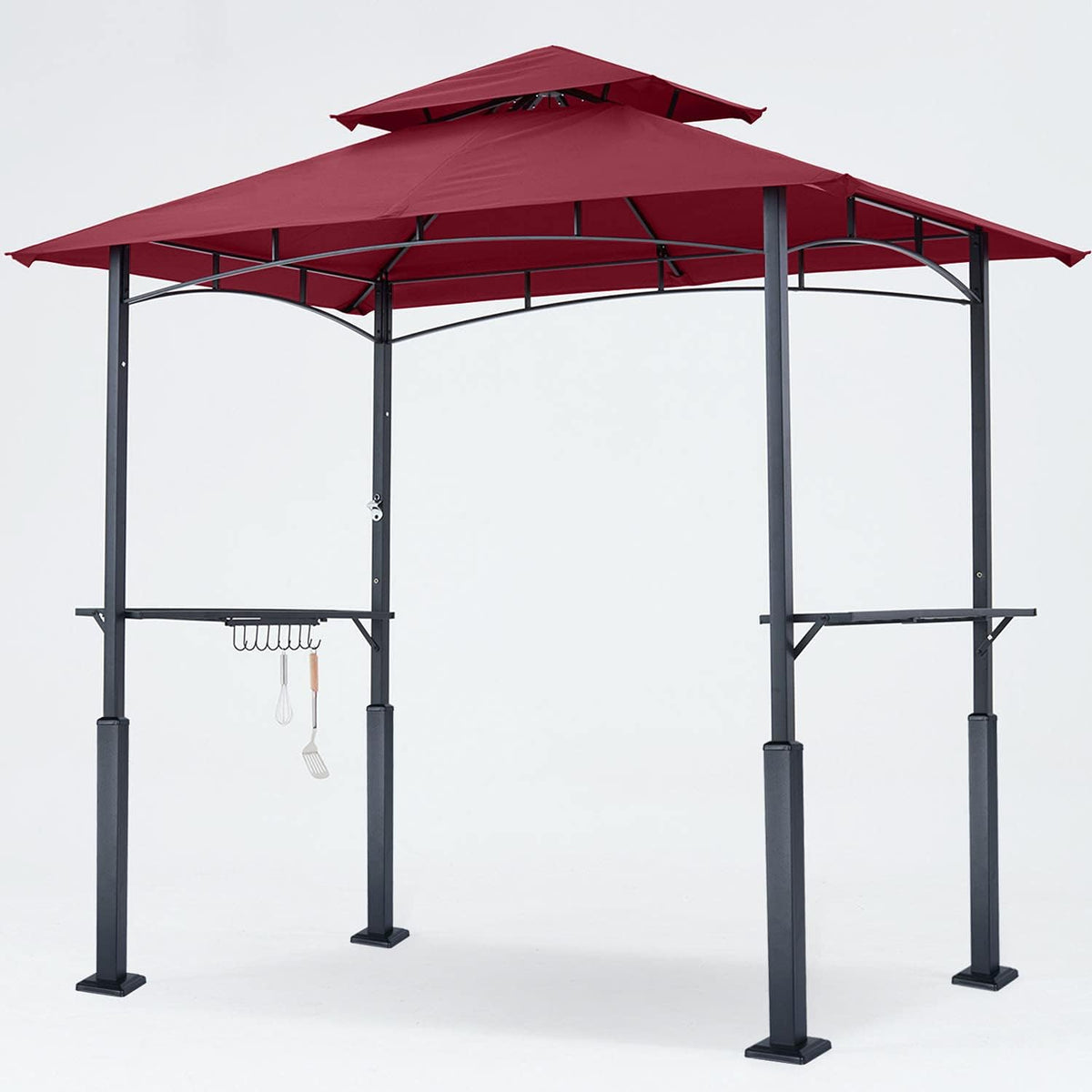 8'x 5' Grill Gazebo with LED Light J52926