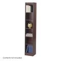 6-Shelf Veneer Bookcase O735