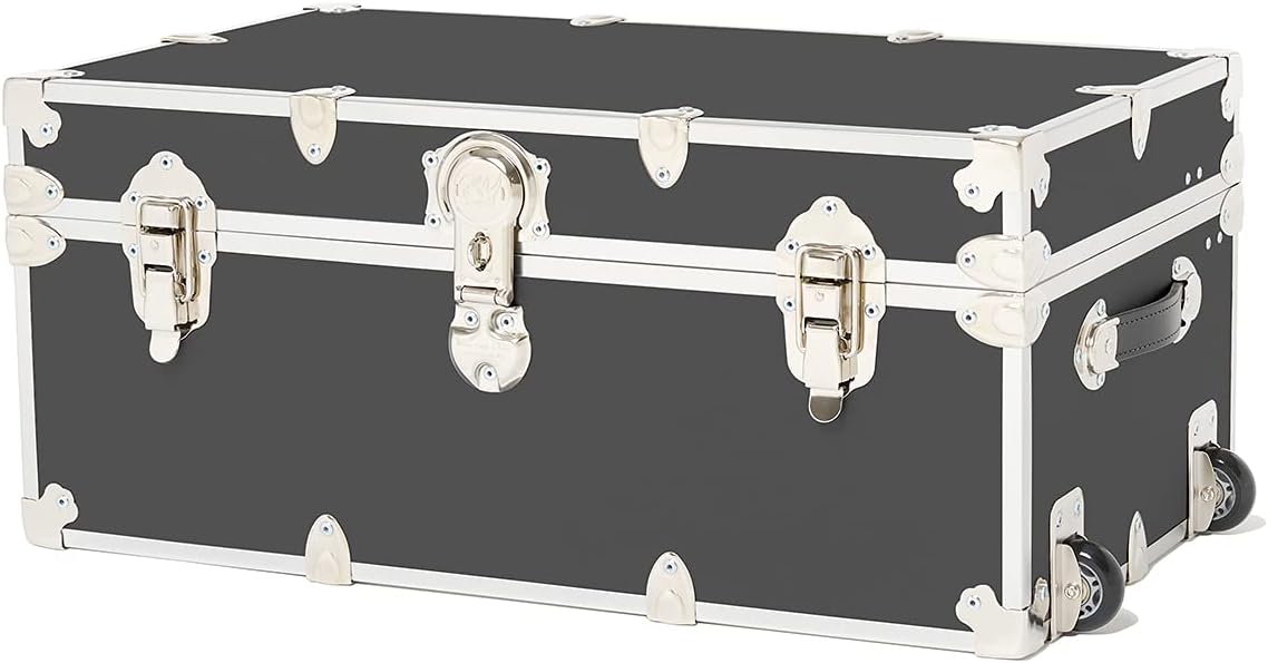 Large Storage Trunk with Mounted Wheels 32x18x14 N204