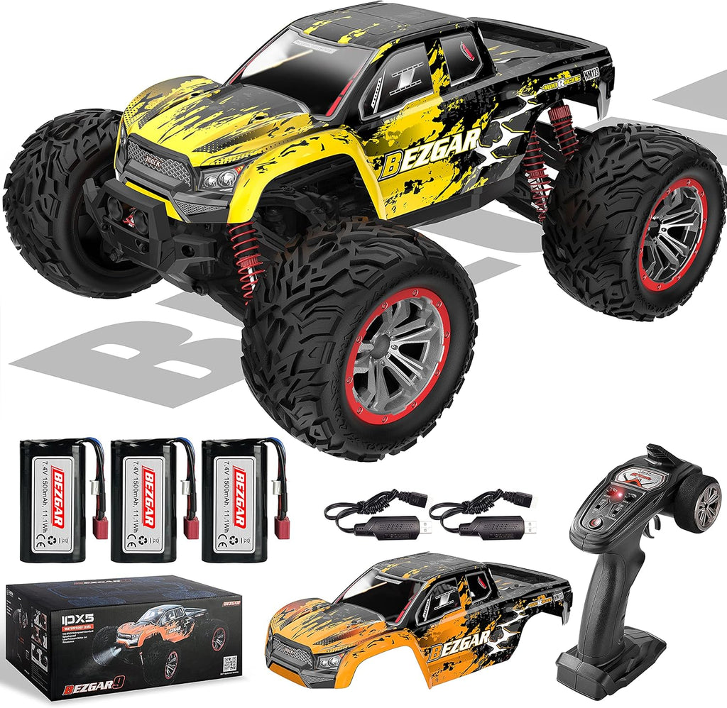 1:12 Scale 4WD High Speed RC Truck with 3 Rechargeable Batteries K614