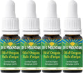 Oil of Oregano Liquid with Dropper Cap, 10ml, Pack of 4 U123