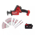 18-Volt Lithium-Ion Brushless Cordless Reciprocating Saw with Battery & Blade Set F3722