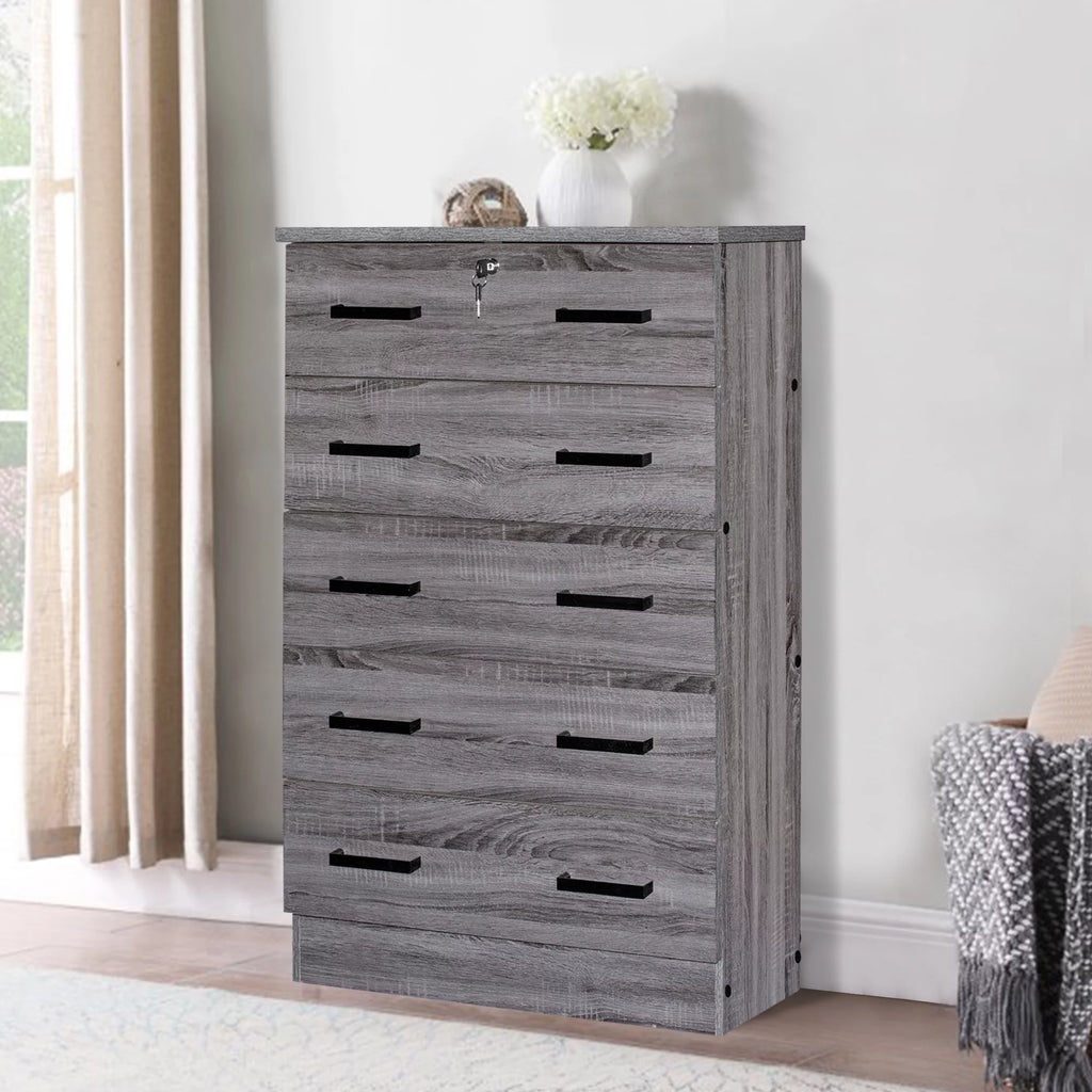 5 Drawer Chest with Lock C63149