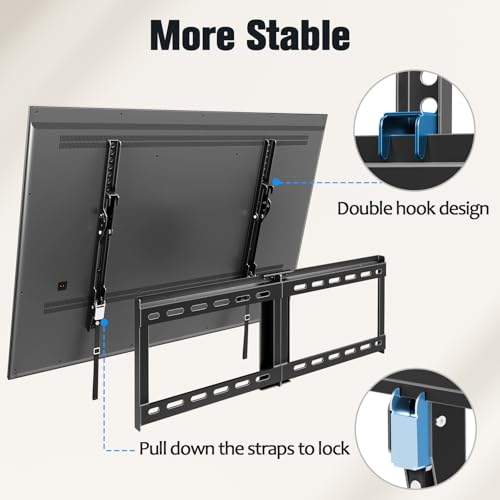 UL Listed Tilt TV Wall Mount for 37-75 Inch TV I552