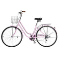 Pink 26in 7 Speed City Bike O36684
