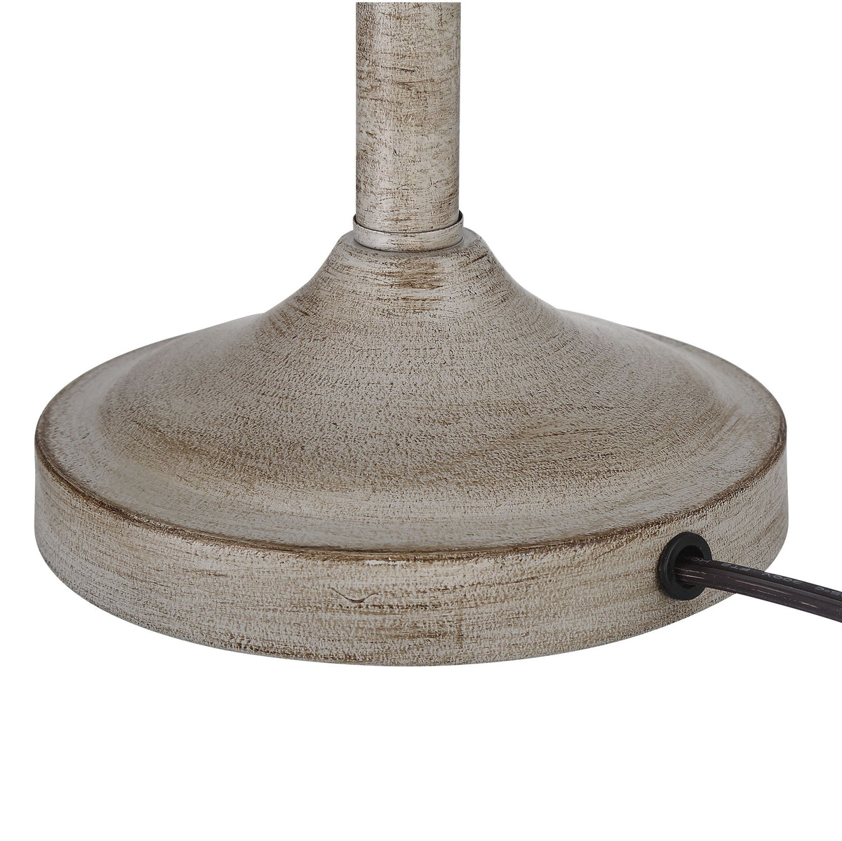Set of 2 Beige Wood Table Lamps S266
