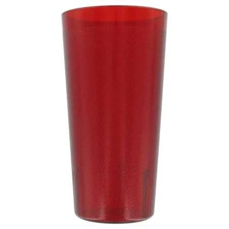 22 oz. Ruby Red Plastic Tumbler I466080