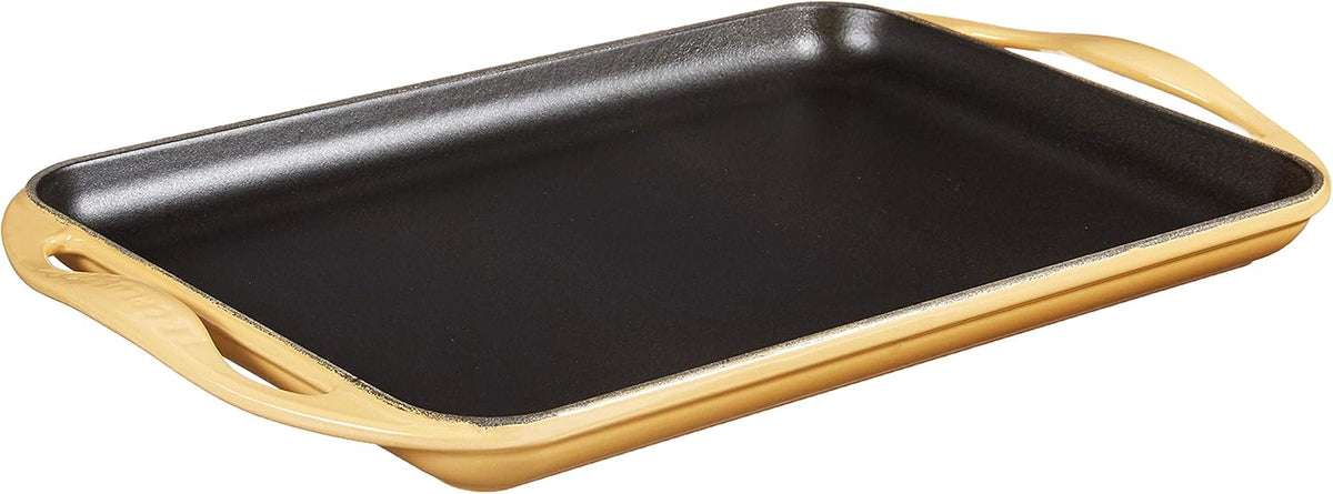 Enameled Cast Iron Rectangular Griddle L834