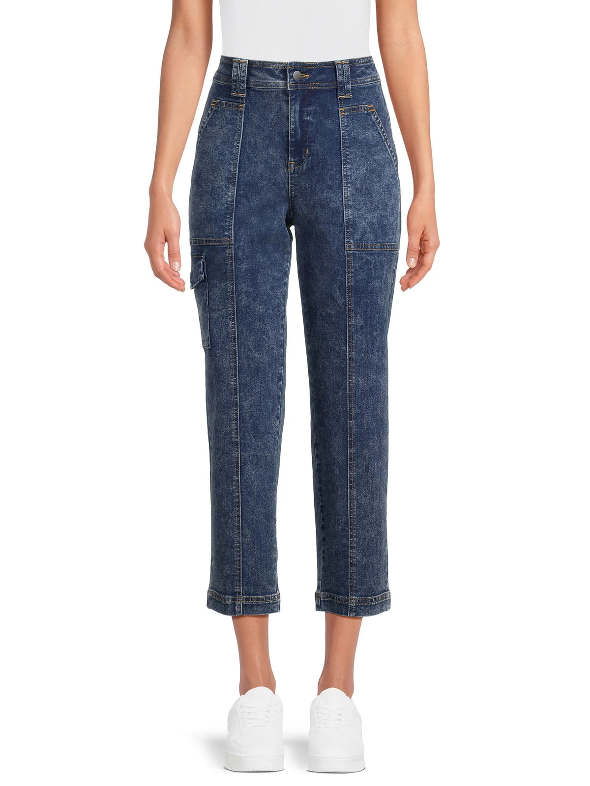 Mid Rise Straight Utility Pants 27 Inseam Q476419