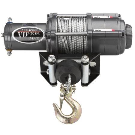 4500lb ATV/UTV Winch Kit with 50 Feet Steel Cable I523972
