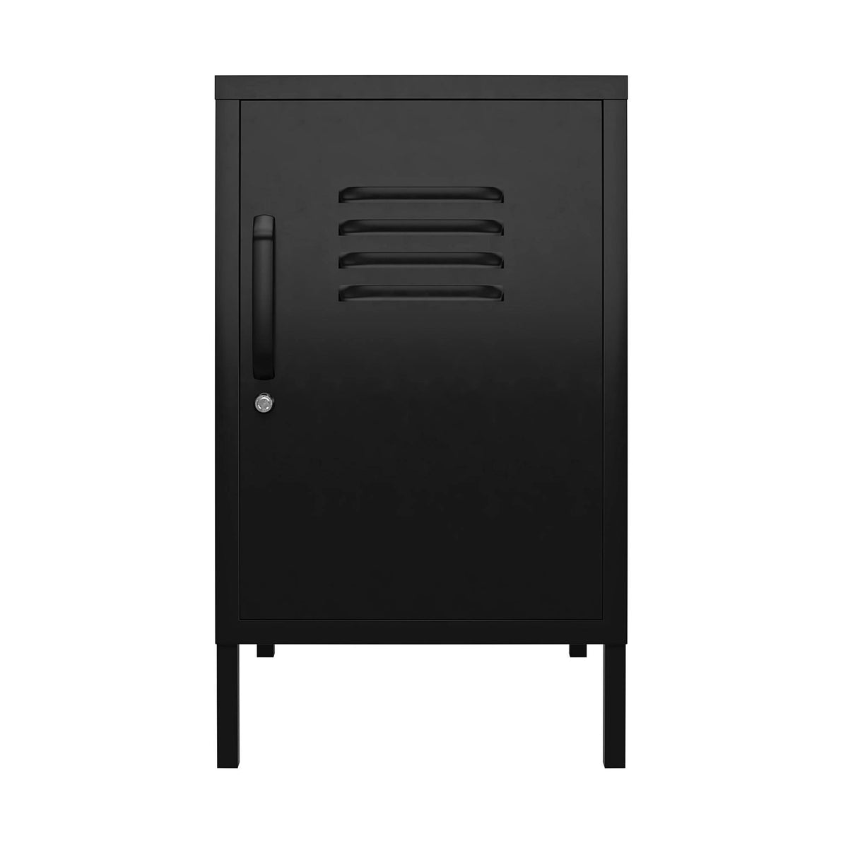 Black Metal End Table J891851