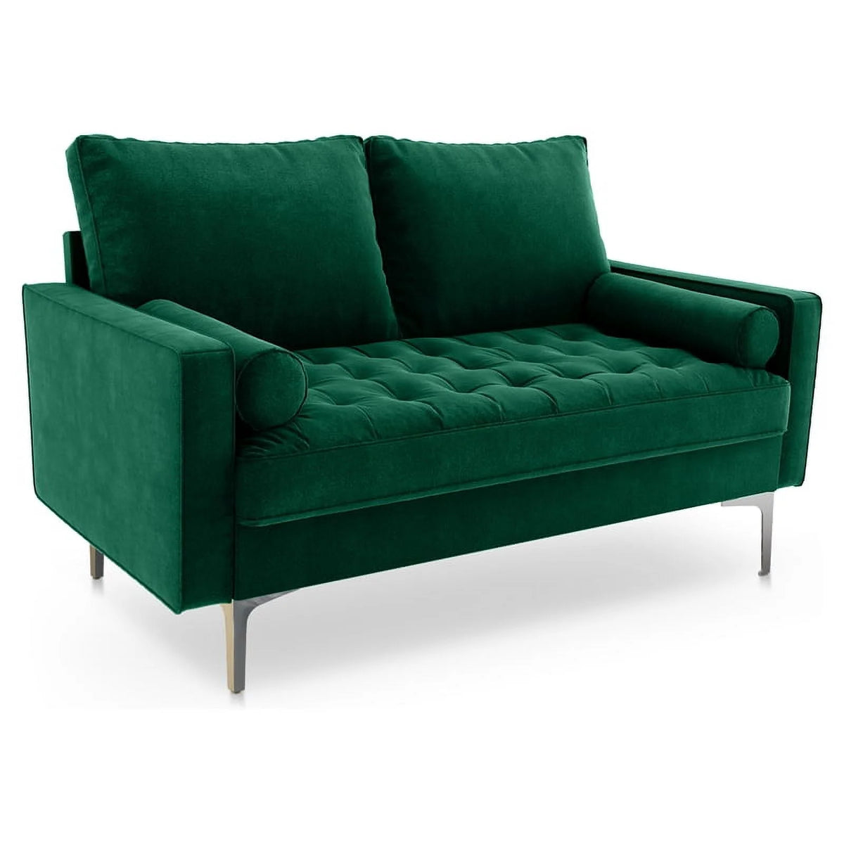 Green Velvet Loveseat A1400