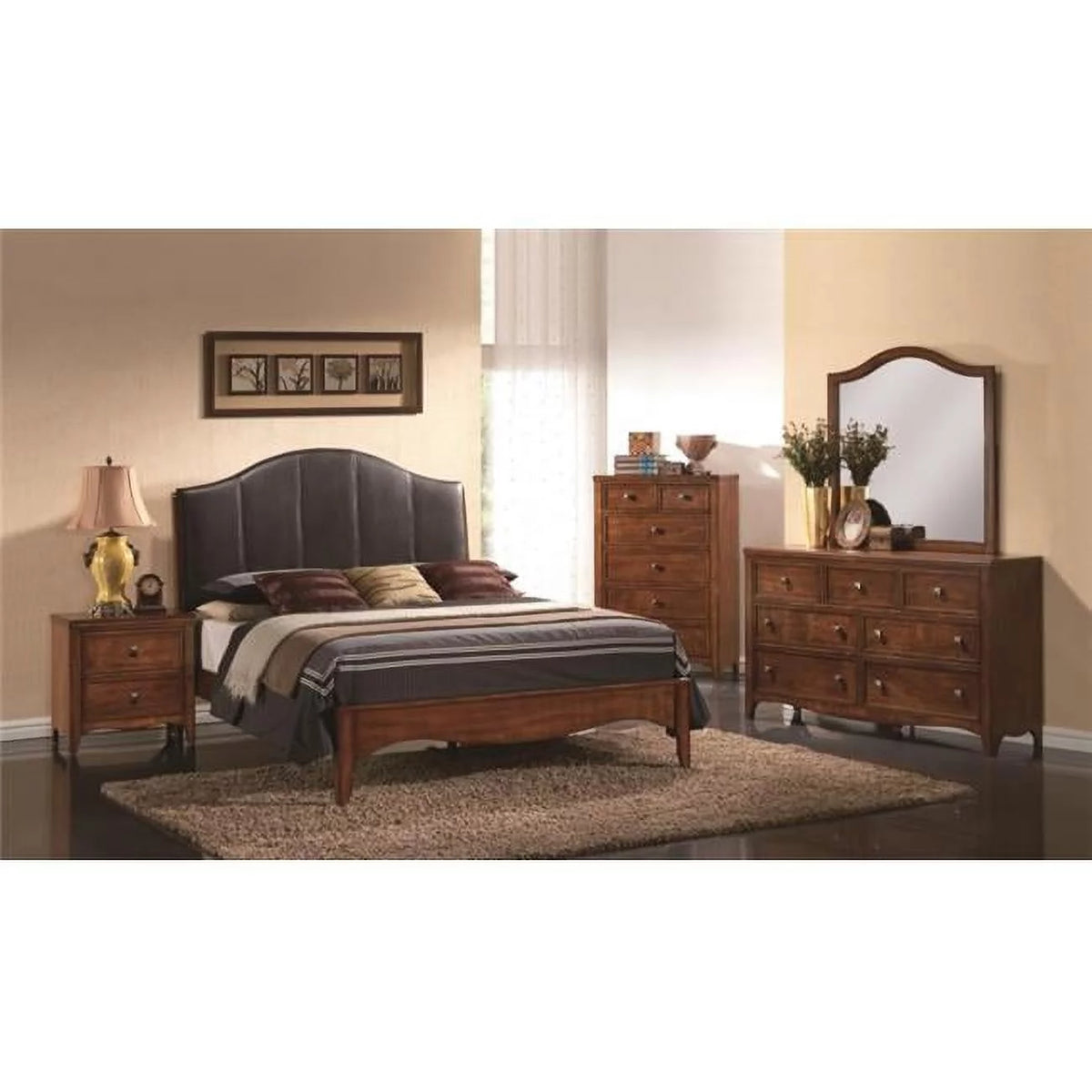 Cherry 7 Drawer Dresser J882