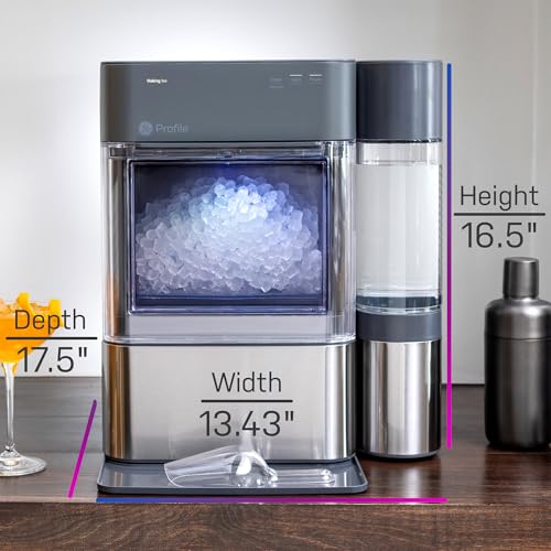 Countertop Nugget Ice Maker with 1 Gallon Tank U49007