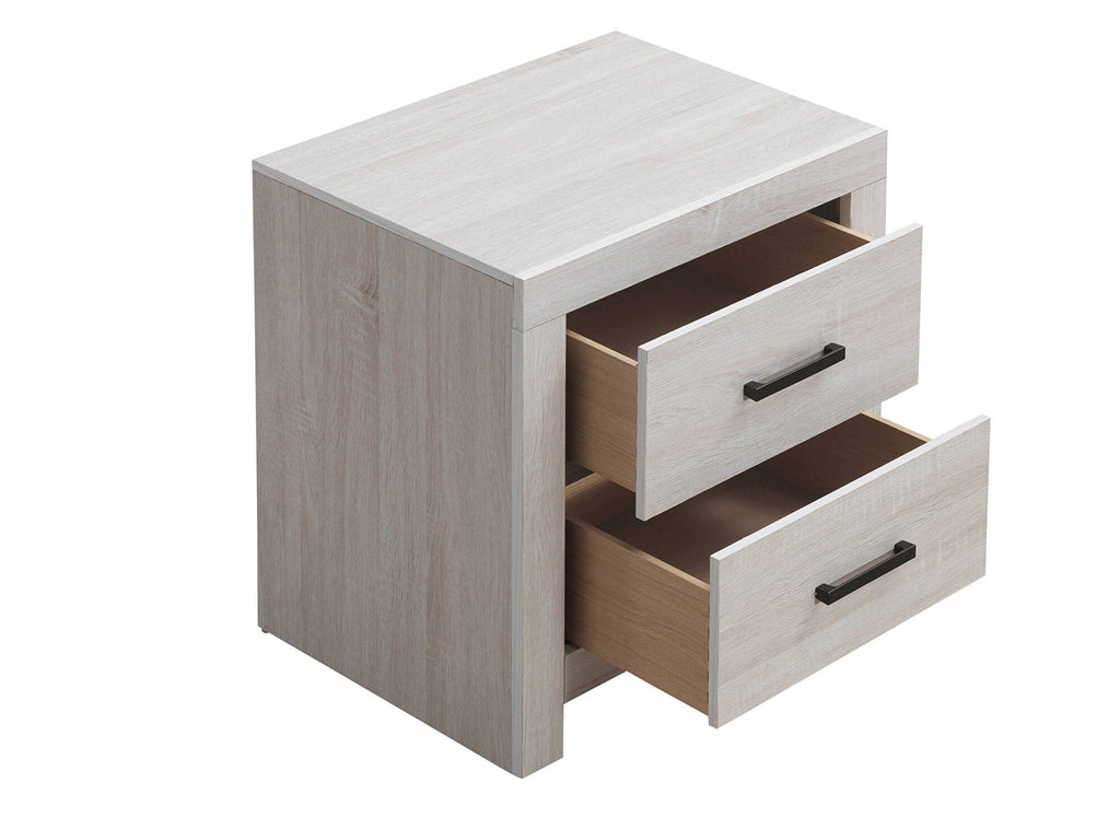 White Nightstand R197385