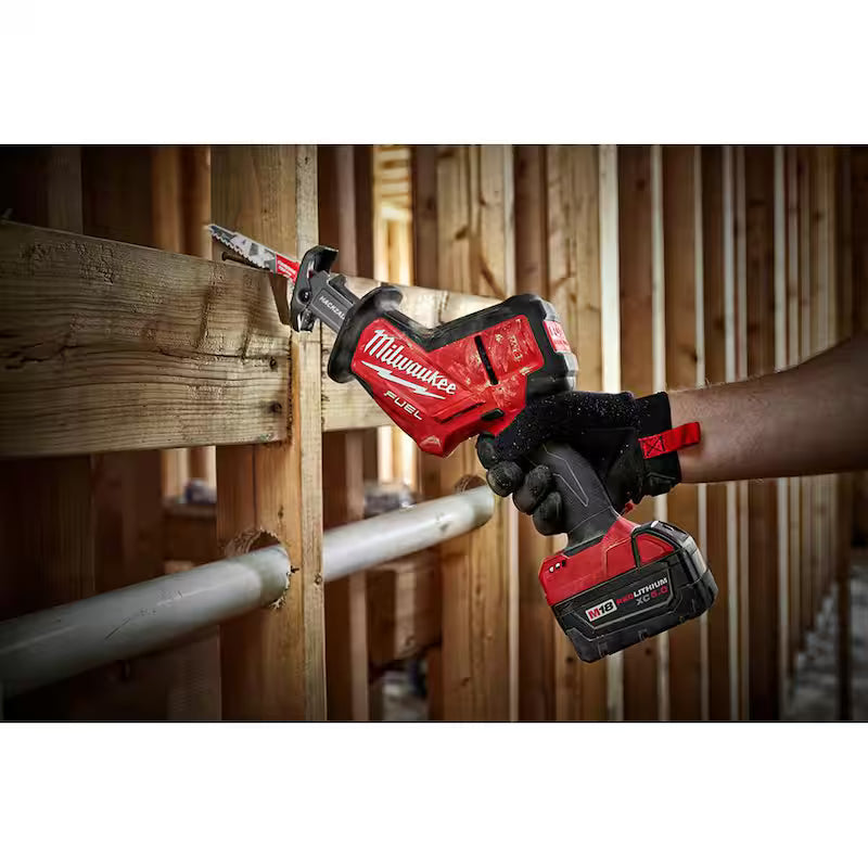 18-Volt Lithium-Ion Brushless Cordless Reciprocating Saw with Battery & Blade Set F3722