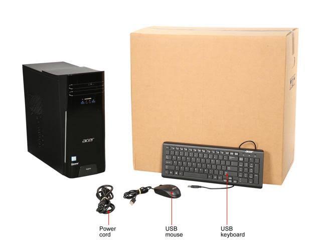 Acer Aspire TC Desktop Intel Core i3 8GB Ram 1TB HDD Windows 10 Home M201832