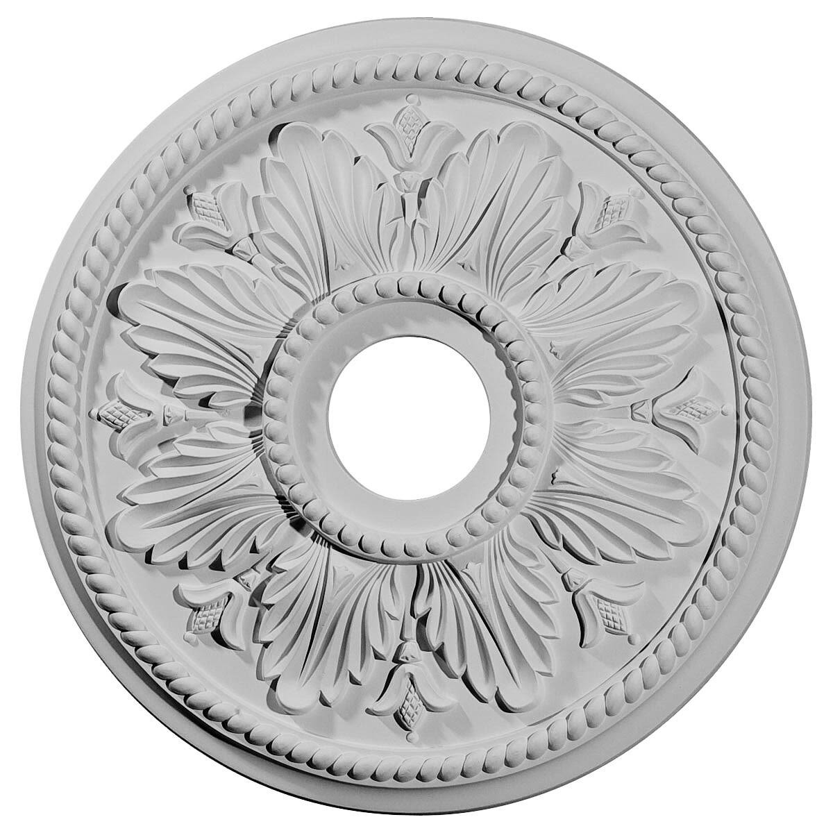 Edinburgh Ceiling Medallion Hand-Painted Spartan Stone W34506