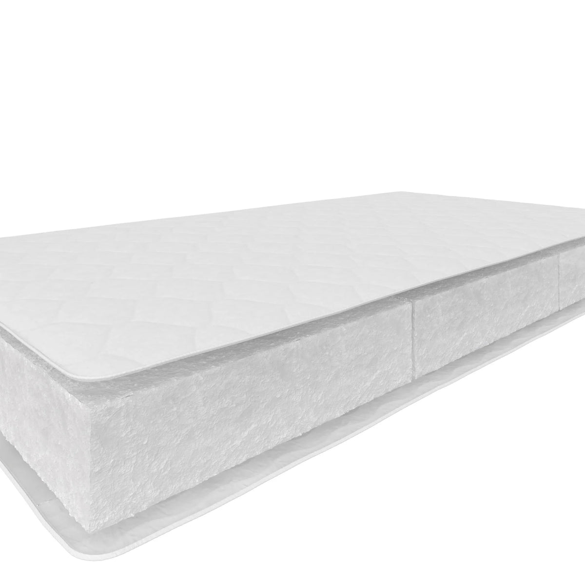 6 Inch Polyester Fill Mattress, Twin Size S6398