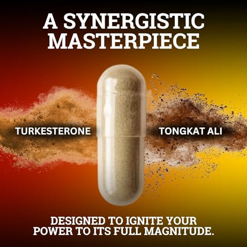 Black 1000mg Turkesterone Supplement K22936