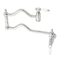 Two-Handle Pot Filler in Polished Chrome F136