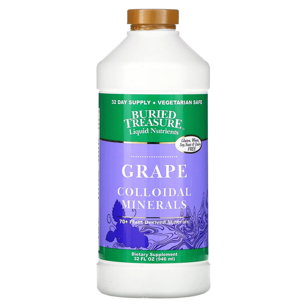 Colloidal Minerals Liquid Nutrients Grape 32 fl oz U1992