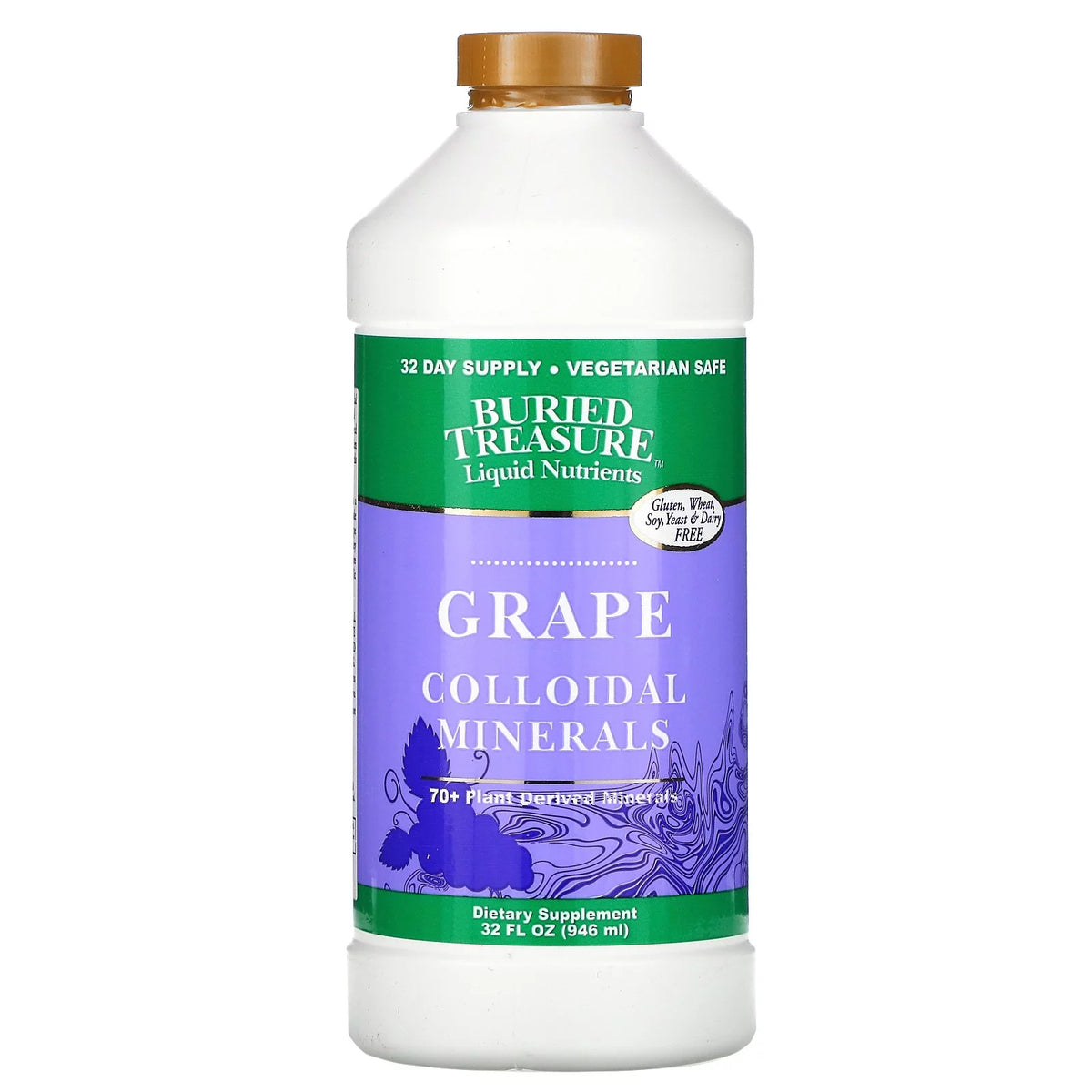 Colloidal Minerals Liquid Nutrients Grape 32 fl oz U1992