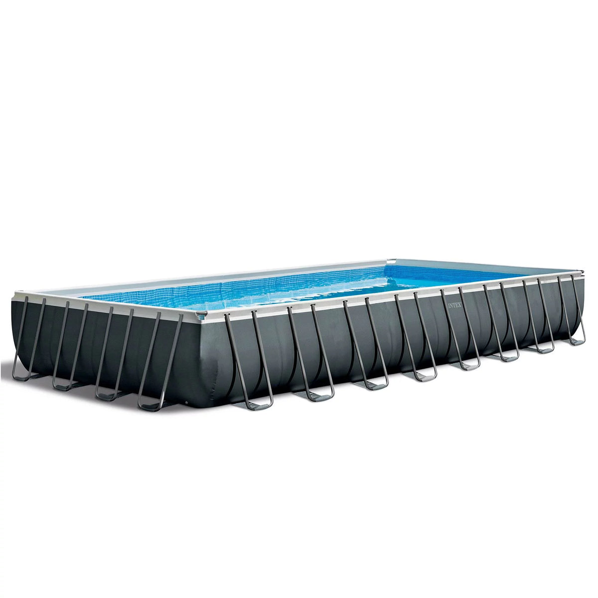 32ft x 16ft x 52in Rectangular Swimming Pool and Maintenance Kit N48063