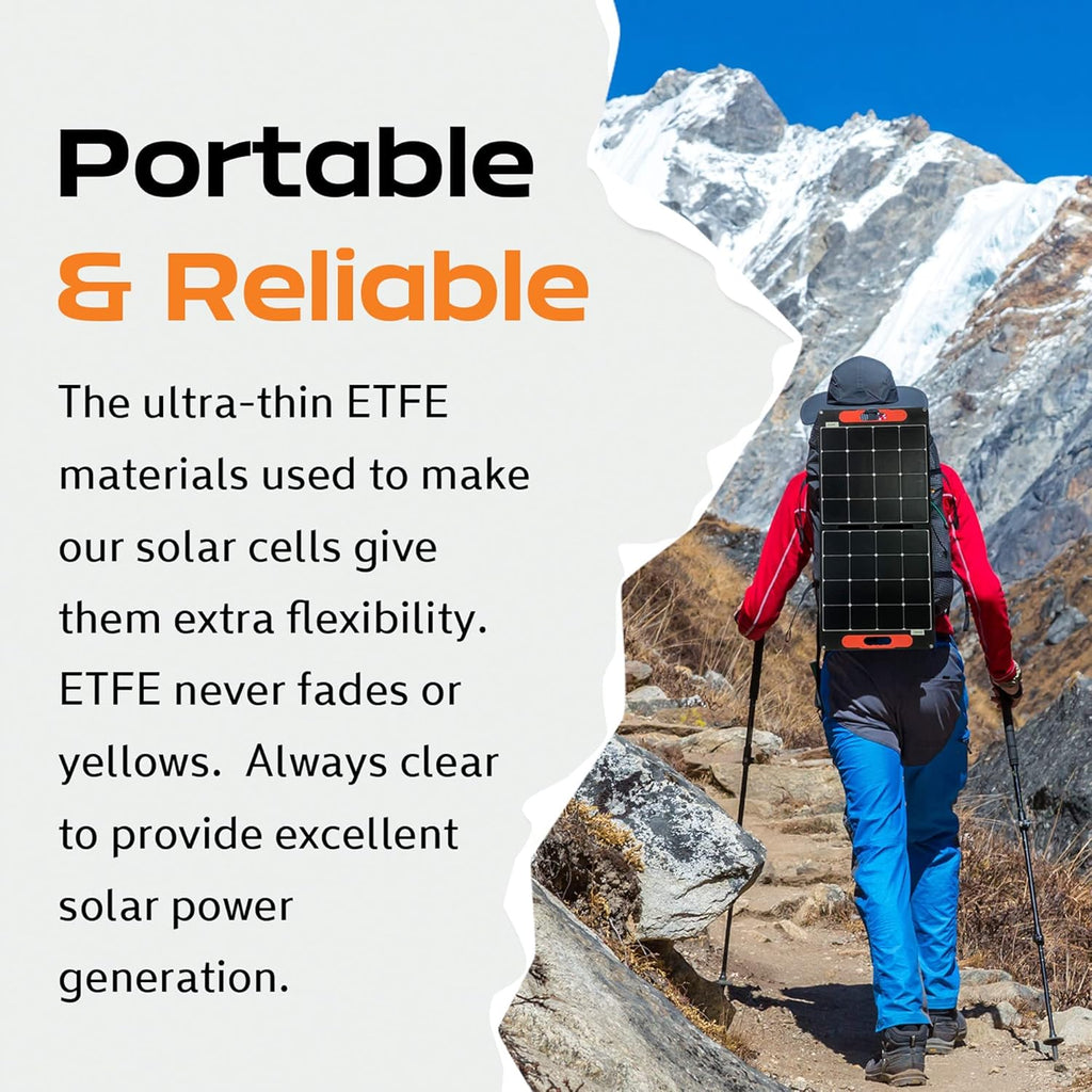 100 Watt 18 Volt Portable Foldable Solar Panel J169829