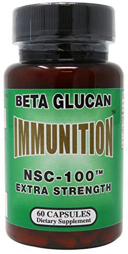 Beta Glucan 10 Milligrams 60 Capsules W672