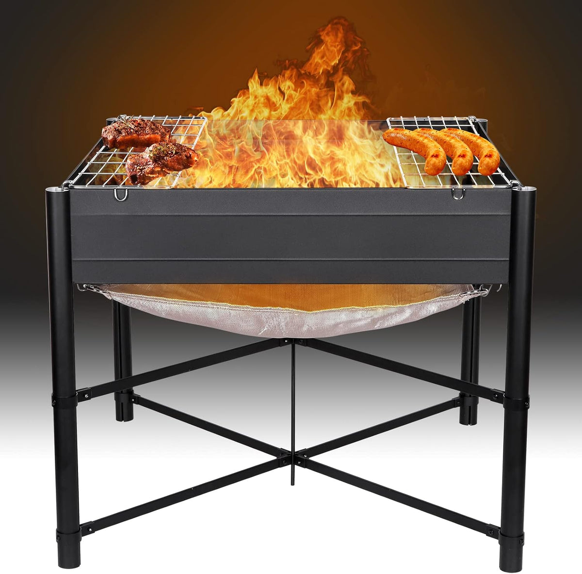 Portable Smokeless Wood Burning Fire Pit G355671