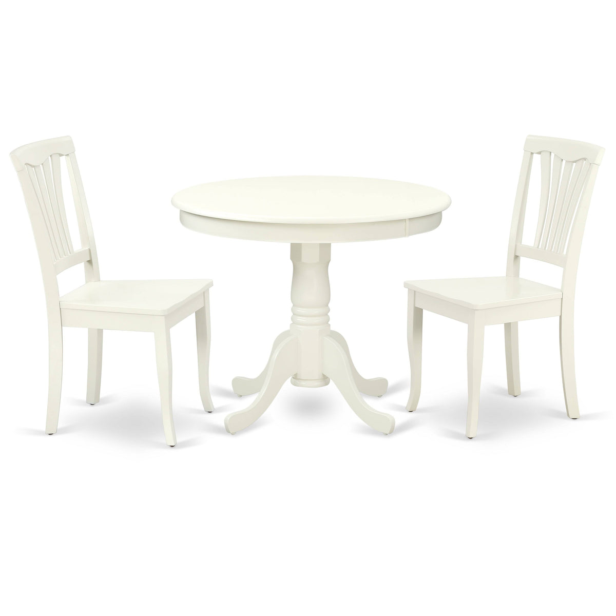 5 Pc Round 36 Inch Table and 4 Chairs H5326
