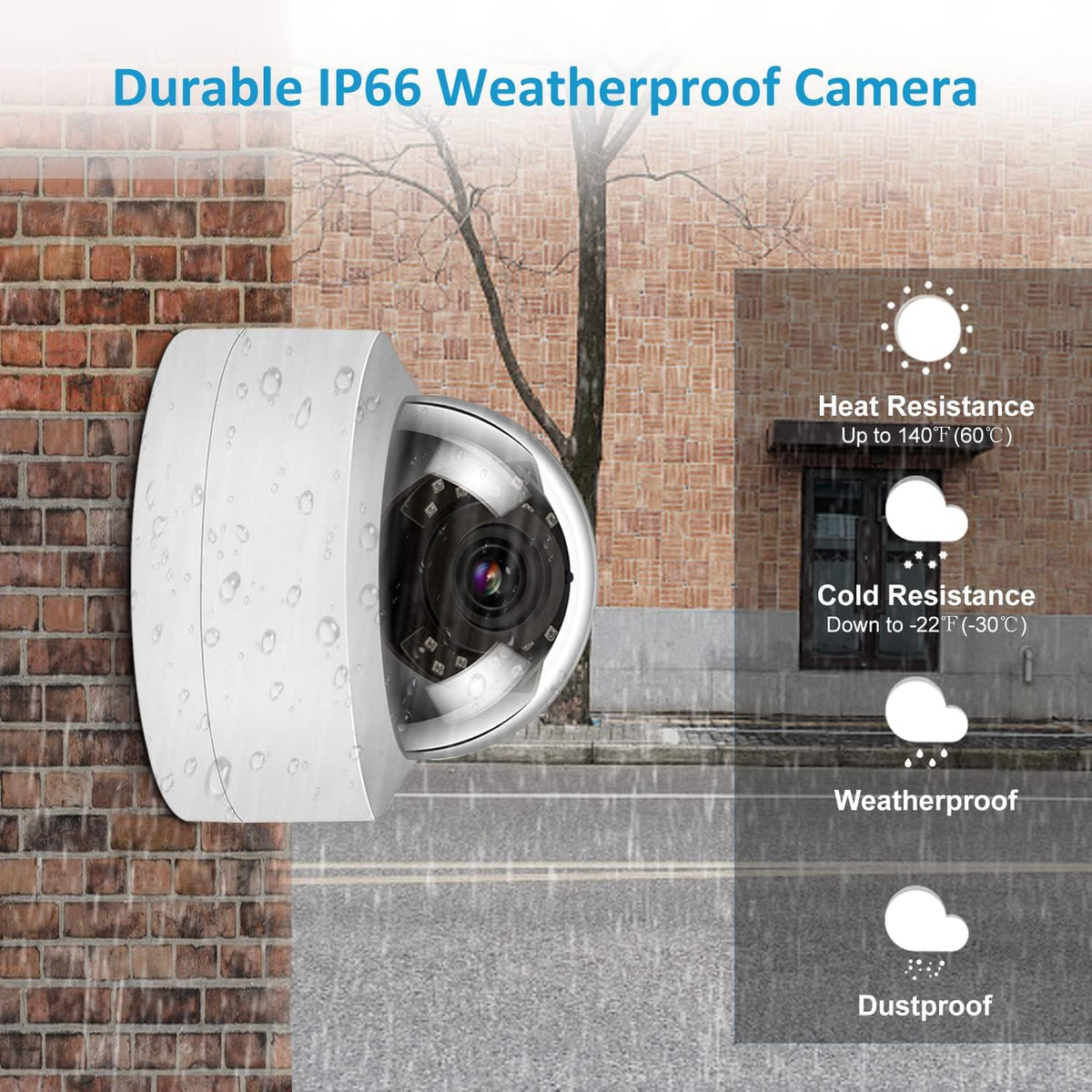 5MP 8 Channel IP PoE Security System with 2TB HDD and 8 Dome Cameras L1722