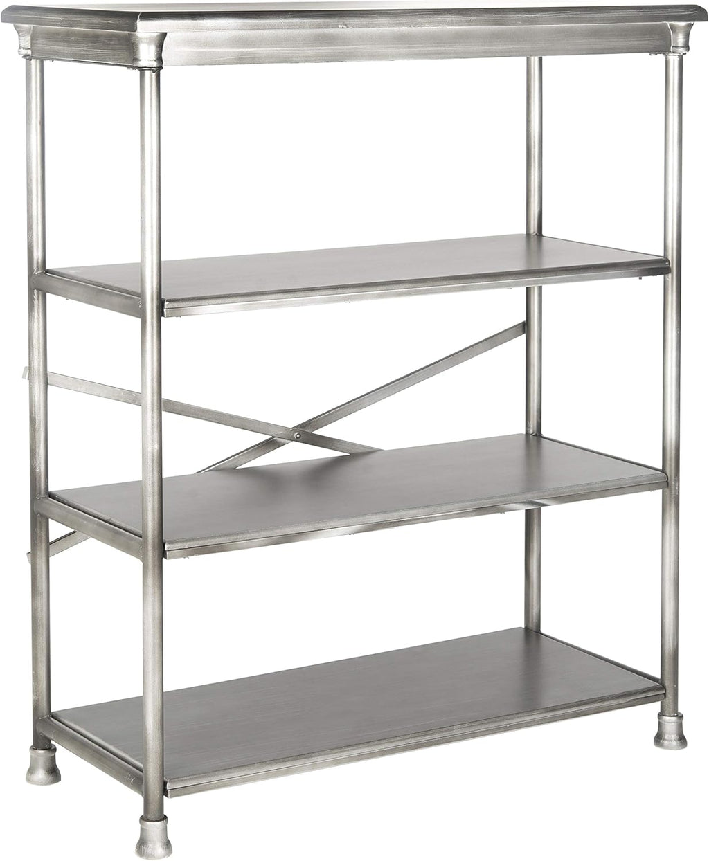 Dark Silver Large Bookcase A74317