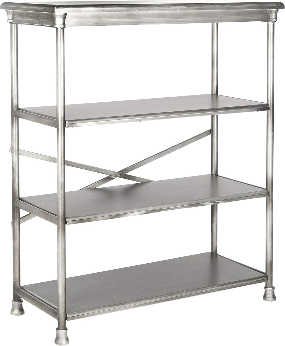 Dark Silver Large Bookcase A74317