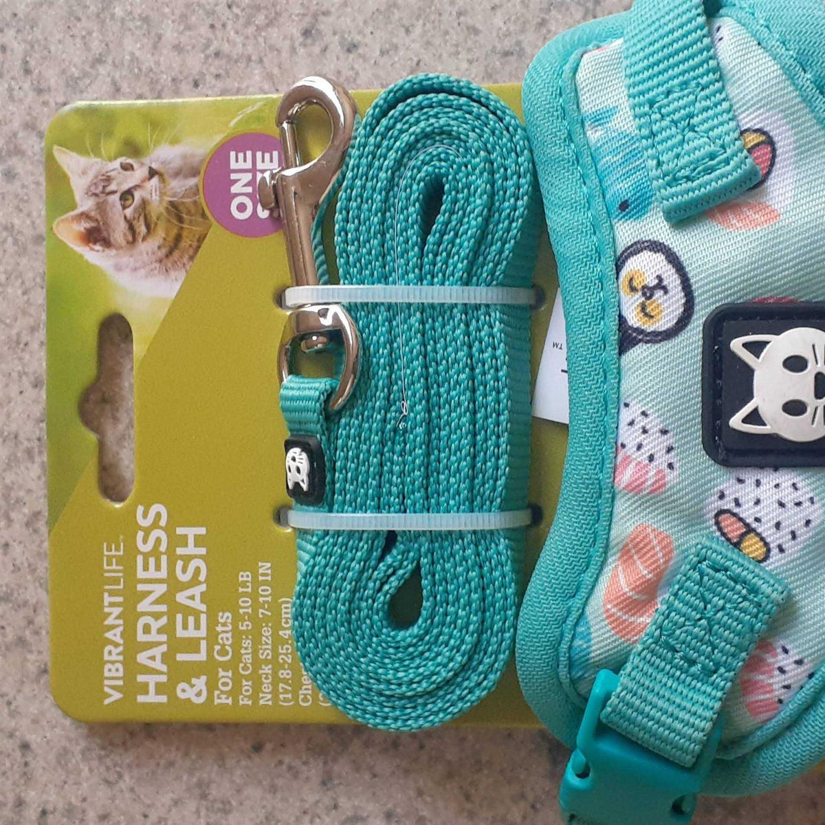 Sushi Cat Harness and Leash Set A612