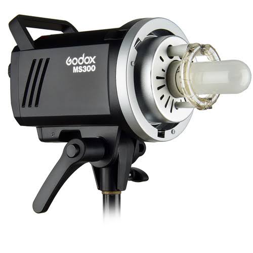 300 Monolight, 1 Second, AC Power, Non TTL, 5 lbs, Tungsten Modeling Lights, Bowens S Type, Radio Receiver Equipped, Single Heads Z842
