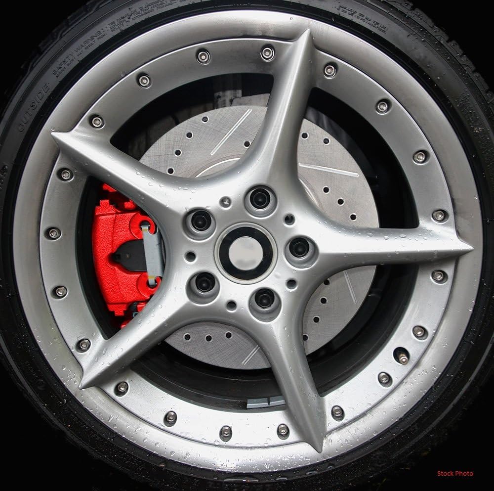 Black Semi-Loaded Calipers and Hardware Brake Kit X9255