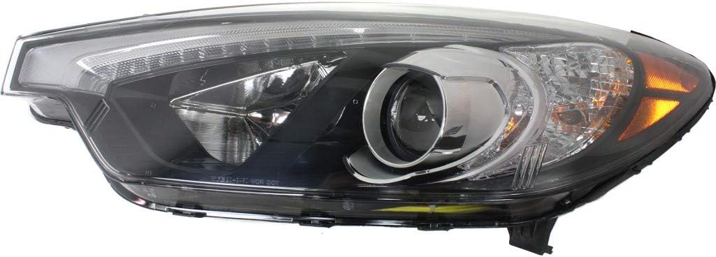2014 2015 Driver Side Halogen Headlight Assembly X70218