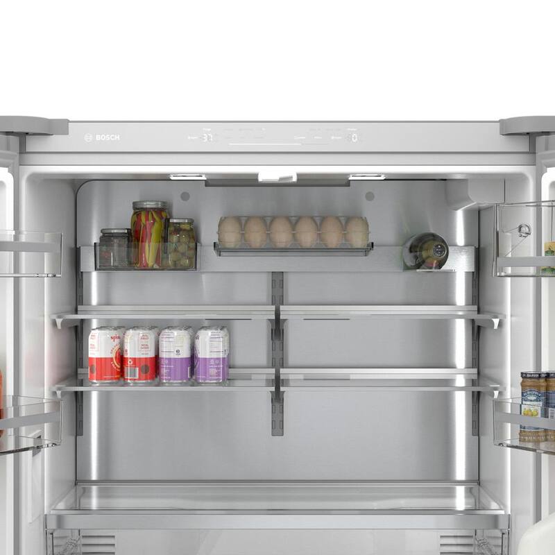 36 in. Counter Depth French Door Refrigerator with Beverage Cooler Drawer Z6357